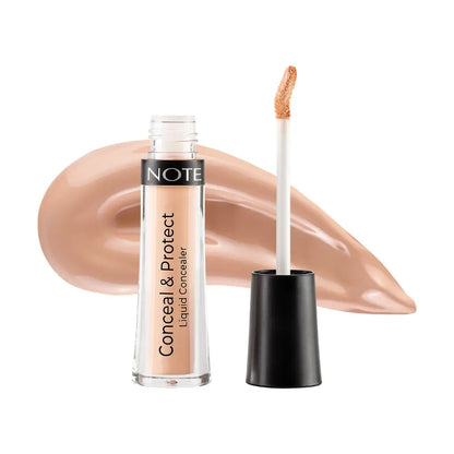 Conceal And Protect concealer anti cernes, maquillage pour femme NOTE Cosmétique Warm Rose