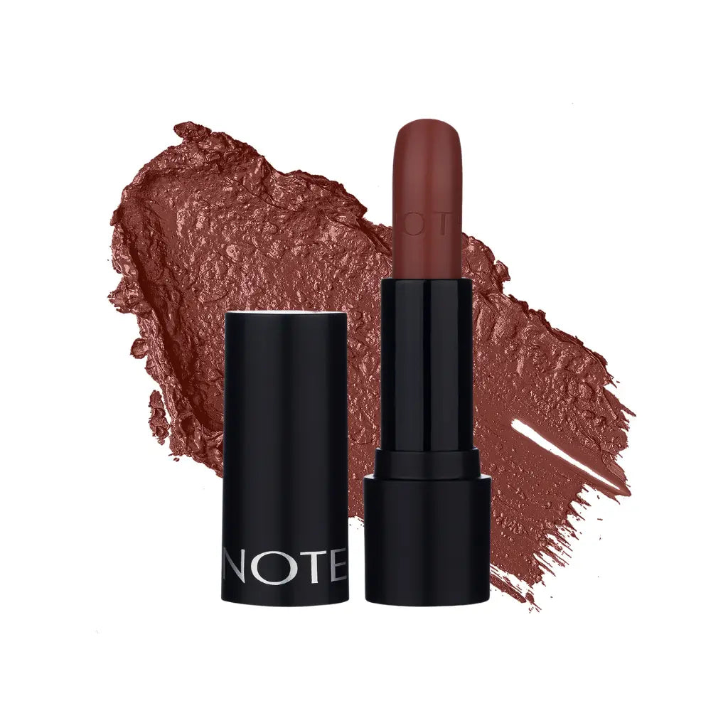 Deep Impact Lipstick Rouge a levres NOTE Cosmétique warm chocolate