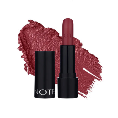 Deep Impact Lipstick Rouge a levres NOTE Cosmétique shopisticate burgundy