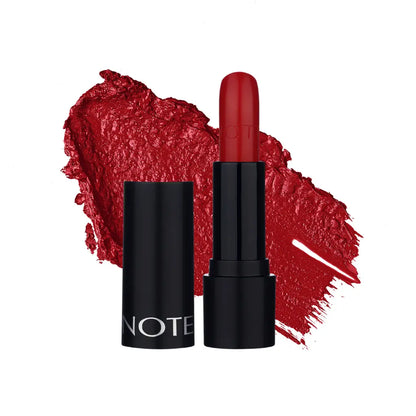 Deep Impact Lipstick Rouge a levres NOTE Cosmétique impressive red