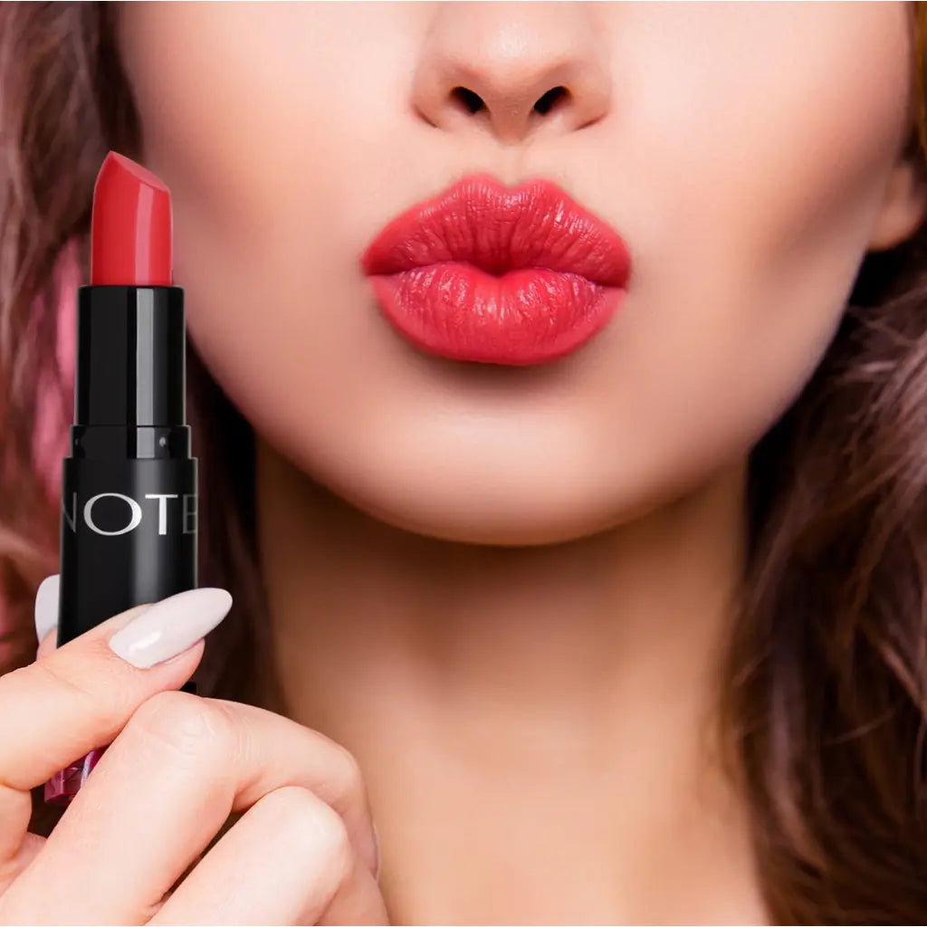 Deep Impact Lipstick Rouge a levres NOTE Cosmétique lèvres rouge
