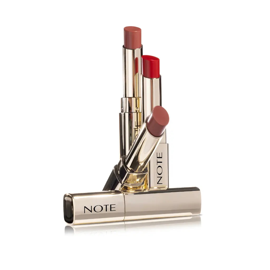 NOTE Cosmétique Rouge à levre Iconic Sheer Lipstick couleurs